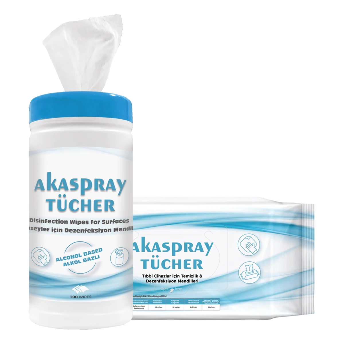 Akaspray Tücher